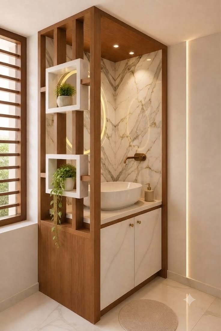 washing area